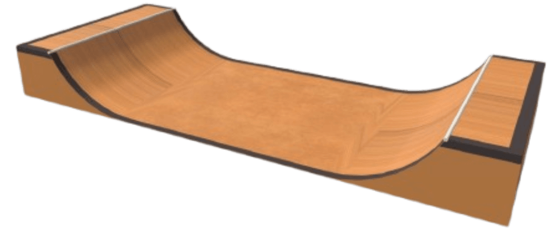 Mini ramp de skate
